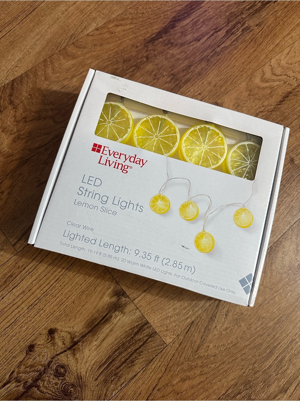 Lemon Slice LED String Lights — Yellow
